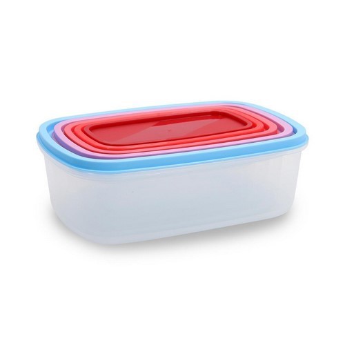 SET HERMETICOS QUID HABITAT PLASTICO 5 PIEZAS